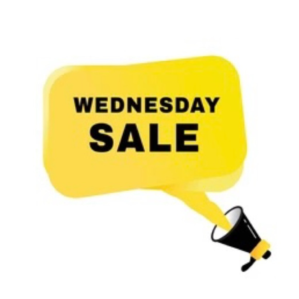 Wonderful Wednesday Sale!